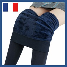 Legging Ultra Chaud Tissu Stretch Collant Polaire Couleur au choix du S au XL