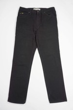 Lee Jeans Homme Pantalon Coupe Regular W34 L32 34/32 Noir Pierre Droit XY35