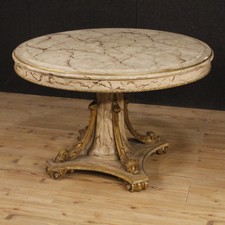 Table salon meuble français laqué bois style ancien salle à manger 20ème siècle