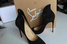 CHRISTIAN LOUBOUTIN chaussures Fifi Spikes 100 Patent black T38 (33911)