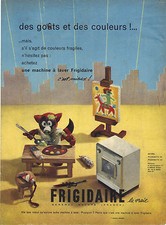 PUBLICITE ADVERTISING  1956   FRIGIDAIRE   machine à laver