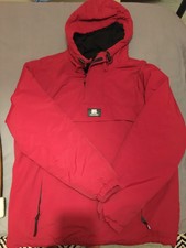 Manteau imperméable et chaud Rouge Bershka très confortable 