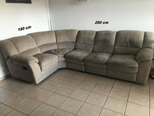 canape d'angle couleur antilope     6 places    2 relax   très bon état