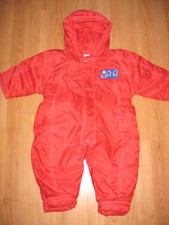 COMBINAISON DE SKI ROUGE 1 AN - 12 MOIS - COM 9