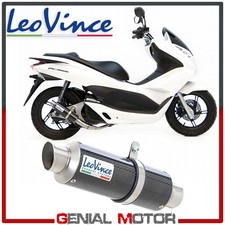 Pot D'Echappement Complete Leovince Gp Corsa Carbone Honda Pcx 125 2012 > 2016