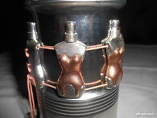 Bracelet Jean paul Gaultier avec sa boite et flacon de parfum vide Edition limit
