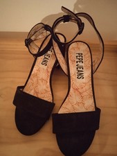 Chaussures femme à talons (5cm) noires Pepe Jeans printemps-été 