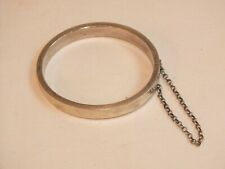 Bracelet jonc d'enfant en argent massif poinçon sanglier