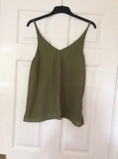 Top Shop kaki léger léger Taille 12