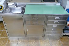 Gipstheke Acier Inoxydable 150 cm 3124