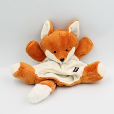 Doudou marionnette renard orange Les Amis KALOO - Chien, Loup, Renard Marionnett