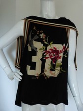 Haut brodé de Gaultier dos nu