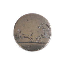 Boutons anciens - Tombac - Chasse - Vènerie - 22 mm - Fin XVIIIe / Déb. XIXe