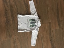 polo teeshirt sous pull gris clair taille 5 ans 