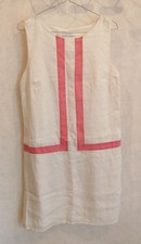 Robe droite blanche et rose T40 Promod (2208082) 