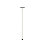IKEA ADILS Lot de 2 pieds Blanc