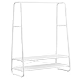 VASAGLE Portant à Vêtement, Porte-Manteaux, Armoire,