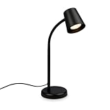 BRILONER - Lampe de chevet, lampe de bureau orientable,