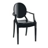 Kartell - Louis Ghost Chaise (Noir)
