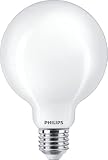 Philips ampoule LED Globe E27 60W Blanc Froid Dépolie,