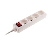 Multiprise 4 Prises 16A 2P+T + Interrupteur - Zenitech