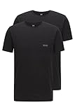 BOSS Hommes T-Shirt RN 2P CO/EL Lot de Deux t-Shirts