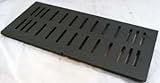Grille de decendrage cheminee/chminee 44x19,5 cm pour