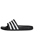 adidas Mixte Adilette Aqua Slides, Core Black / Cloud