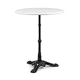 blumfeldt Patras - Table de bistrot avec Bord décoratif,