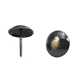 MroMax Lot de 80 clous d'ameublement ronds en fer de