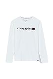 Teddy Smith 61006523D T-Shirt, Garçon - Blanc - 14