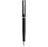 Waterman Allure stylo plume, Laque Noire Mate, Encre