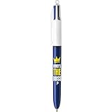 BIC Stylo bille 4 couleurs MESSAGE Who is the Boss.