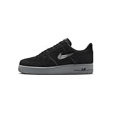 NIKE Homme Air Force 1 Sneaker, Black Cool Grey, 40.5