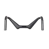 Guidon De Vélo De Piste En Fibre De Carbone(360mm Glossy)