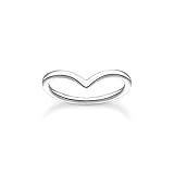 THOMAS SABO TR2393-001-21 Bague en forme de V en argent