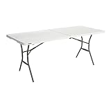 Lifetime Table Pliante Blanc Granite 182,9 x 76,2 x