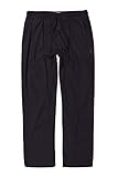 JP 1880 Pantalon de Pyjama Pur Coton Noir 6XL 708406