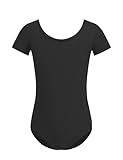 ZYXWVU Justaucorps Danse Fille à Manches Courtes -