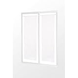 RideauDiscount Paire de Vitrages 45 x 120 cm Passe