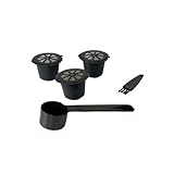Fackelmann 42235 Set de Capsules Réutilisables Nespresso,