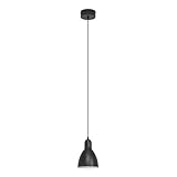 Eglo Lustre PRIDDY, suspension à flamme au design industriel,
