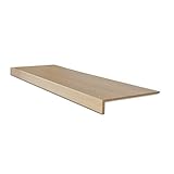 Lot de 2 marches rénovation d'escalier stratifié chêne