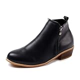 ORANDESIGNE Boots Femme Talon Bottine Femmes Automne