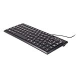 UNYKAch KB 302 Mini clavier USB QWERTY Noir - Claviers