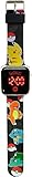 Kids Licensing Montre LED Pokémon avec Calendrier.