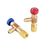 SIGANDG Lot de 2 Réfrigérant Valve de Sécurité R410