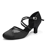 Uonpie Chaussures de Danse Salsa Latine pour Femmes