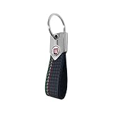Fiat Porte-clés couleur officielle Key Ring Carbon,
