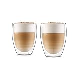 GLASWERK Verre double paroi à Latte Macchiato Design
